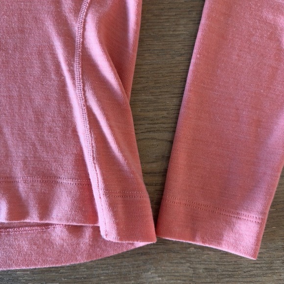Smartwool Women's Merino 250 Base Layer Long Sleeve Top-Sunset Coral-Size Med - Picture 3 of 13